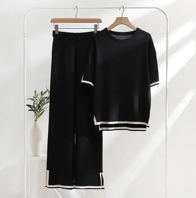 2 PC BEIGE STYLE WOMEN LOUNGE WEAR