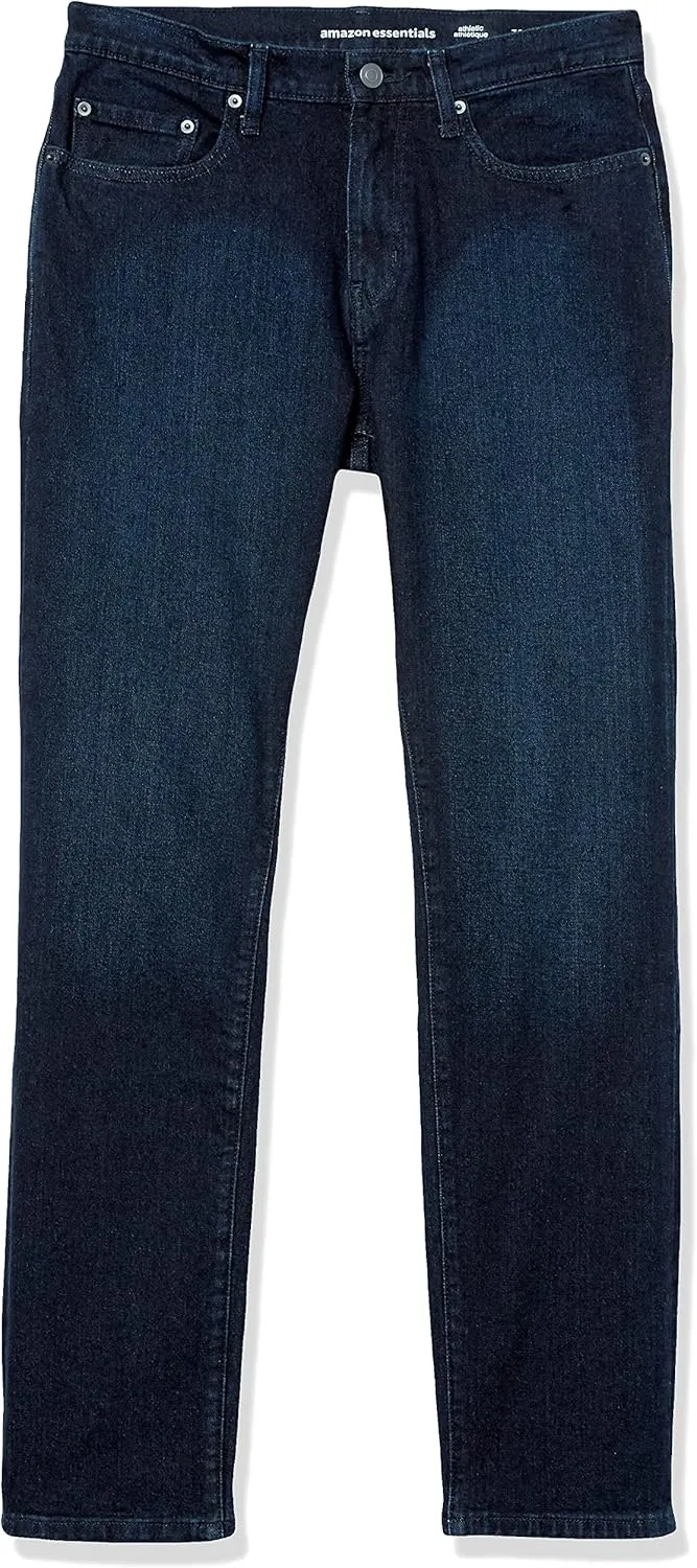Amazon Essentials Men's Athletic-Fit Stretch Jeans