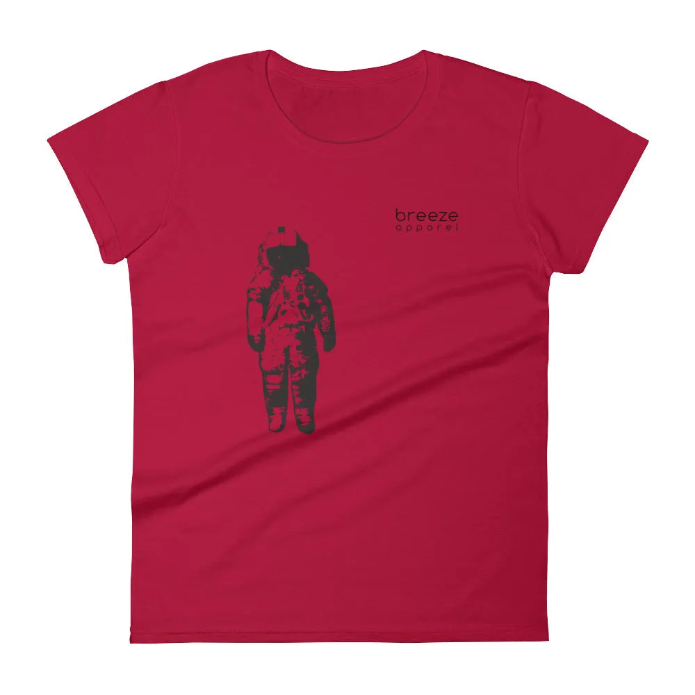 'Astronaut' women's short-sleeved shirt (12 colors)