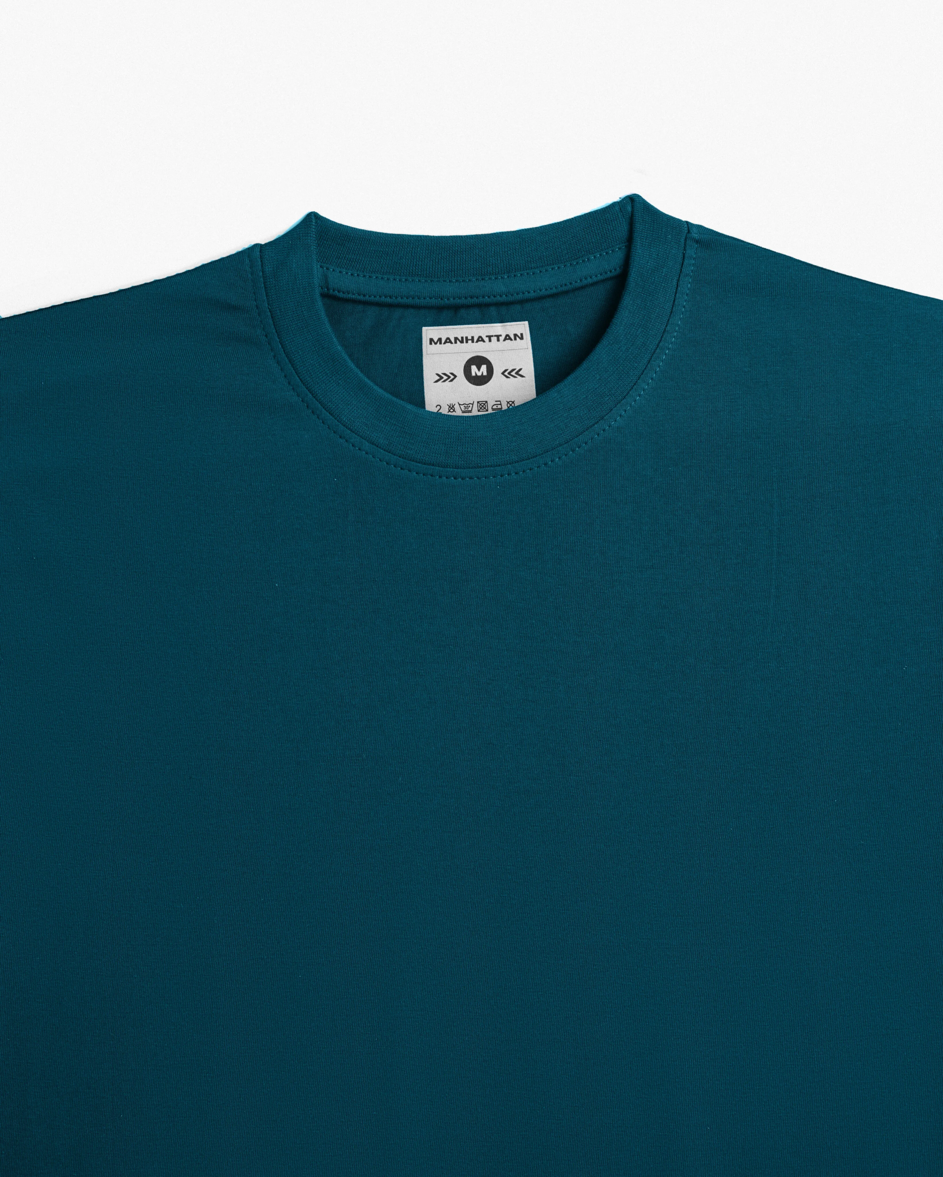 Basic Cotton Full Sleeve Teal Green Unisex
