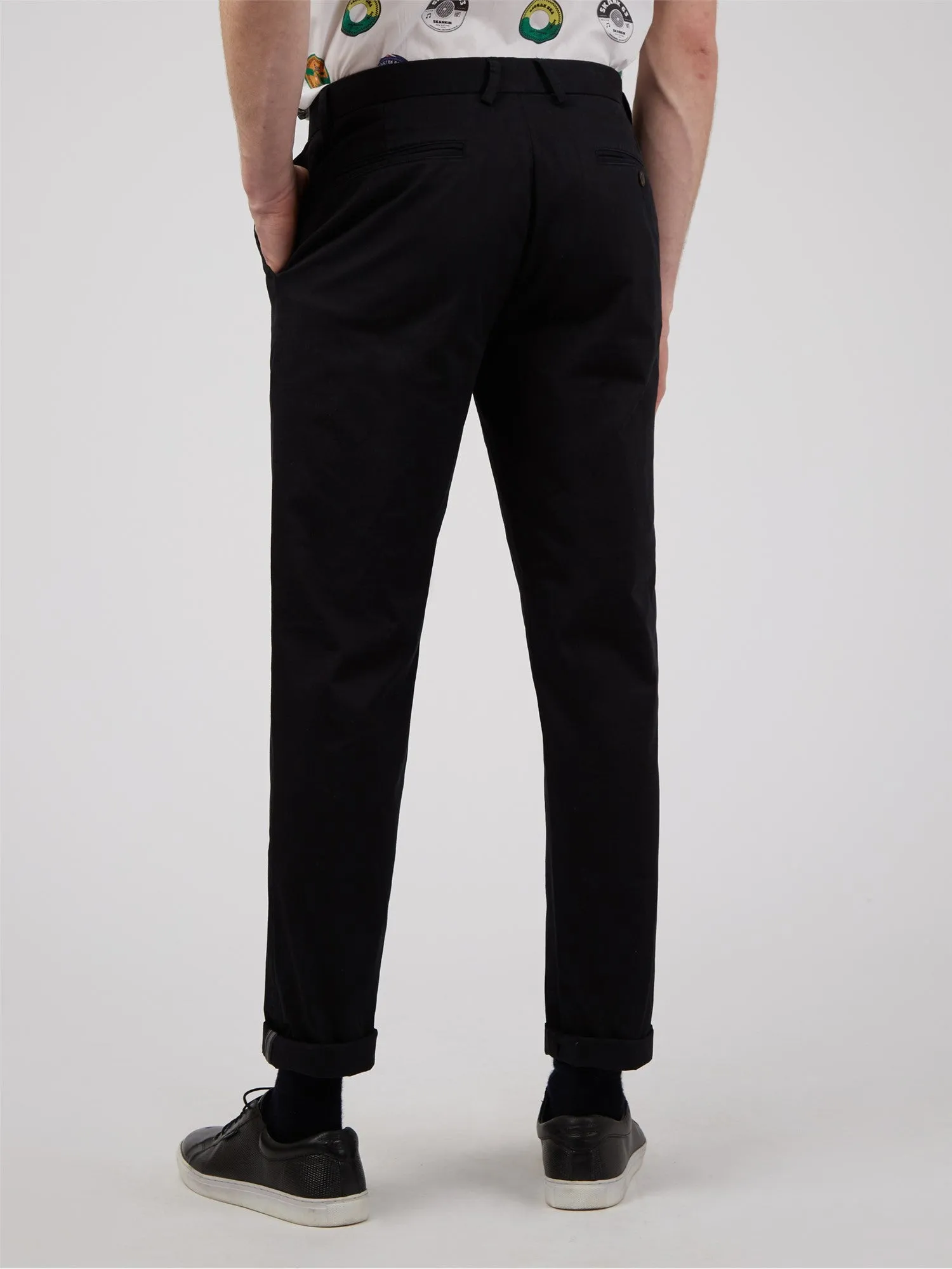Ben Sherman Slim Stretch Chino - Black