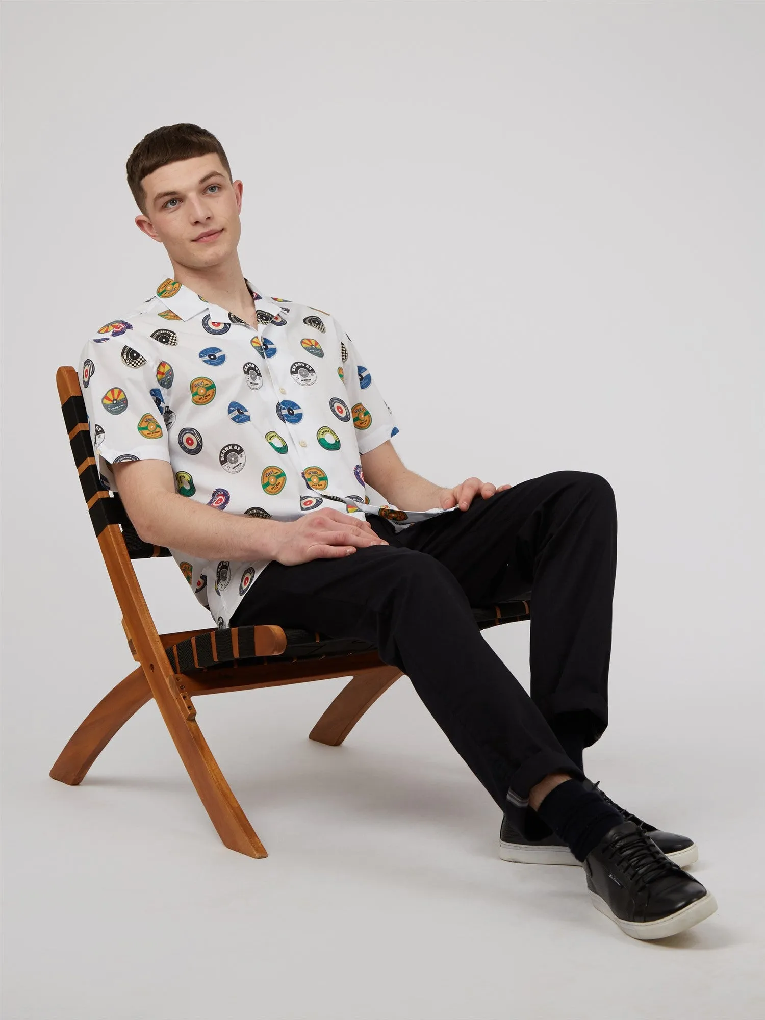 Ben Sherman Slim Stretch Chino - Black