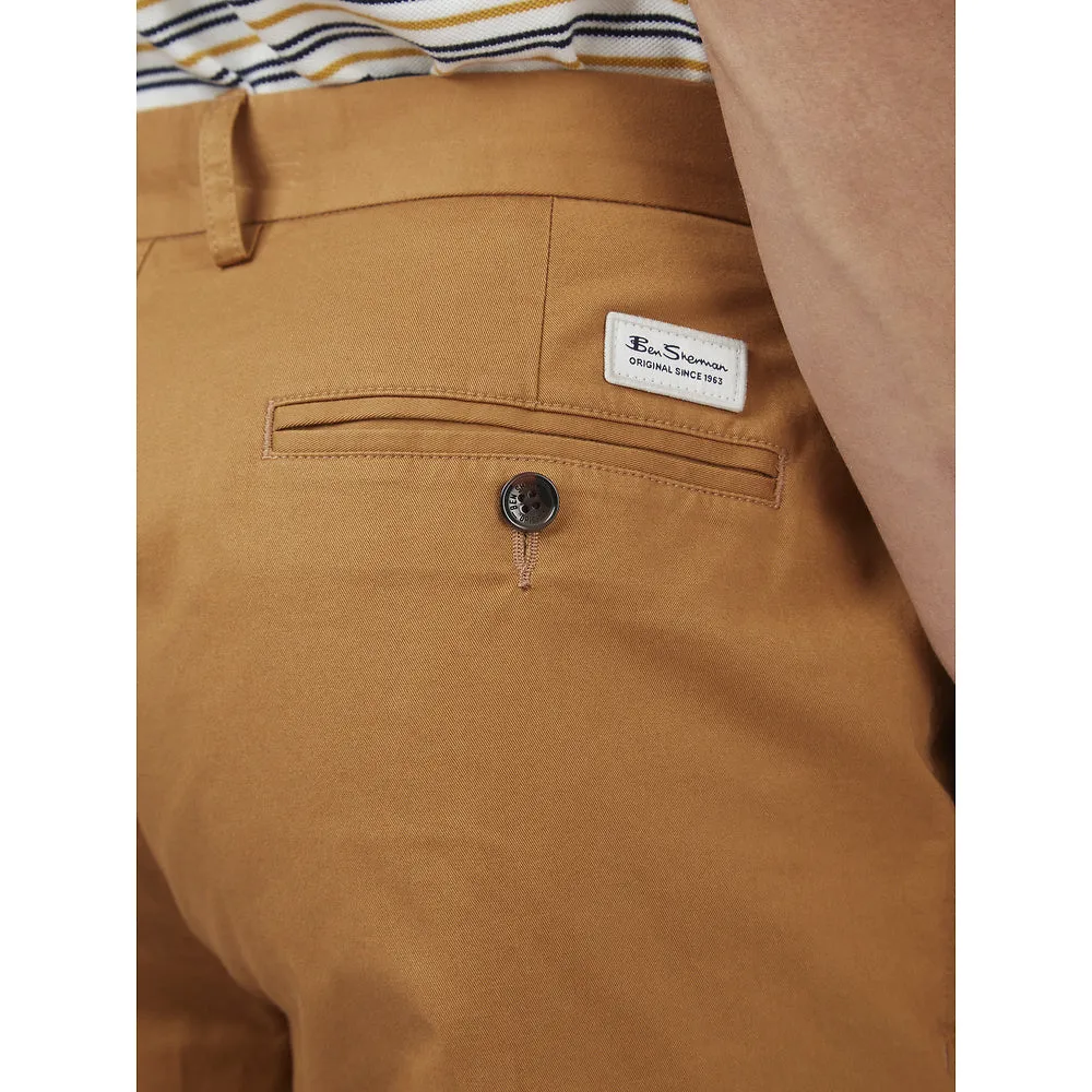 Ben Sherman Slim Stretch Chino - Tan