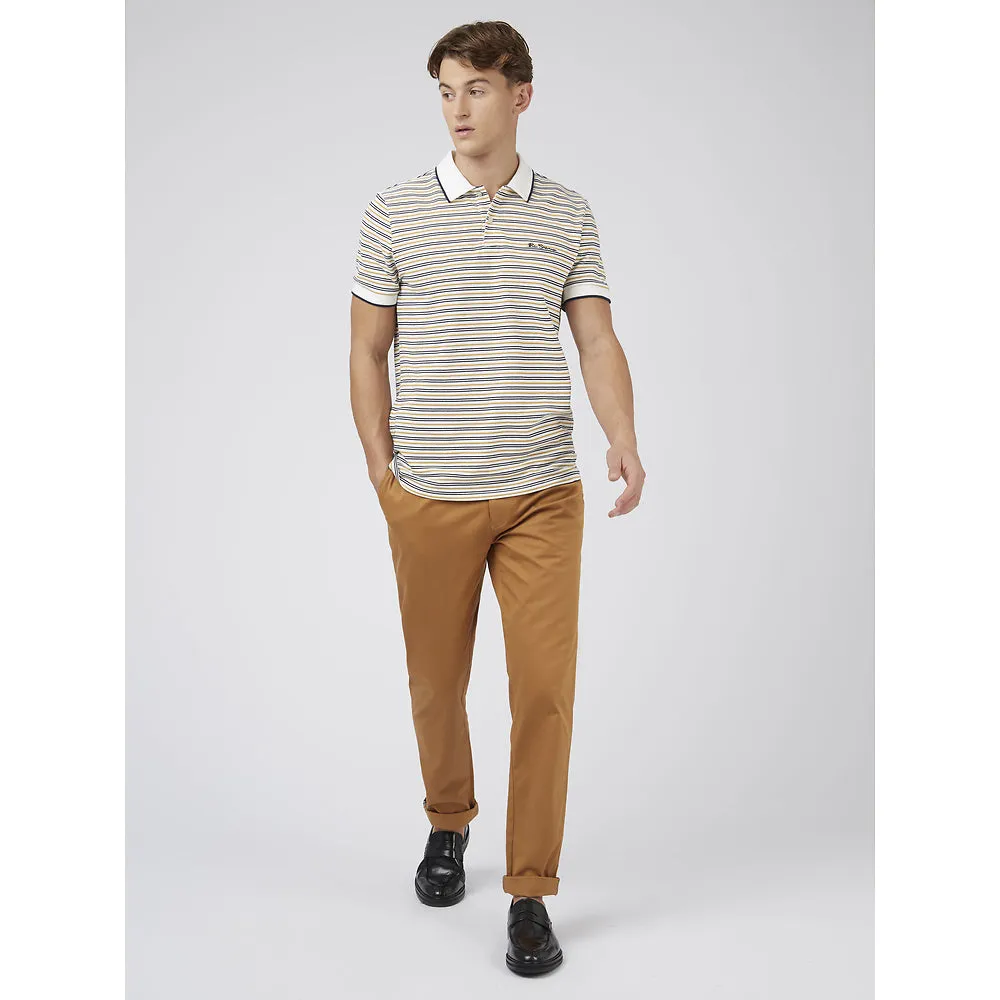 Ben Sherman Slim Stretch Chino - Tan