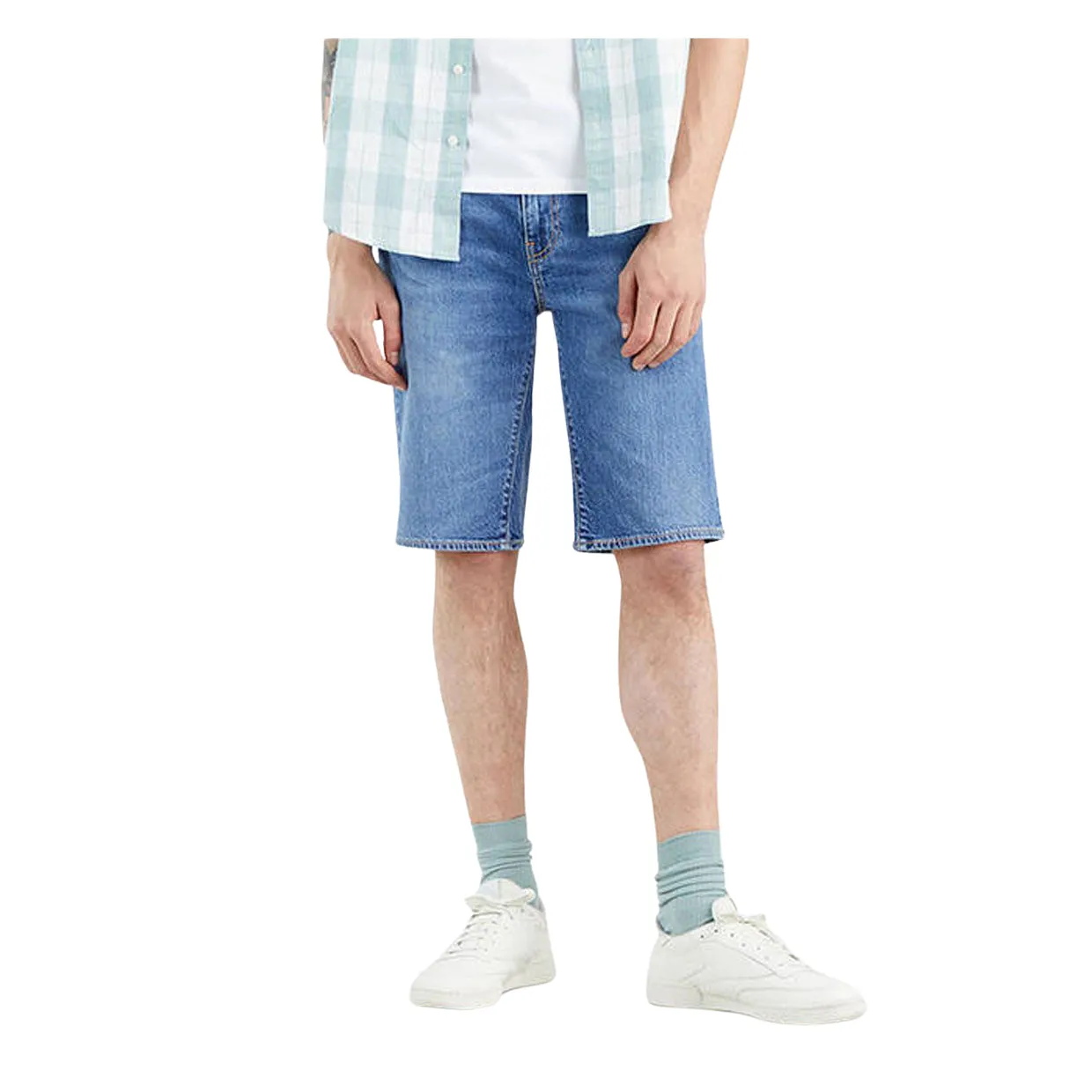 Bermuda Uomo Levi's 405 Standard Blu Punch Line