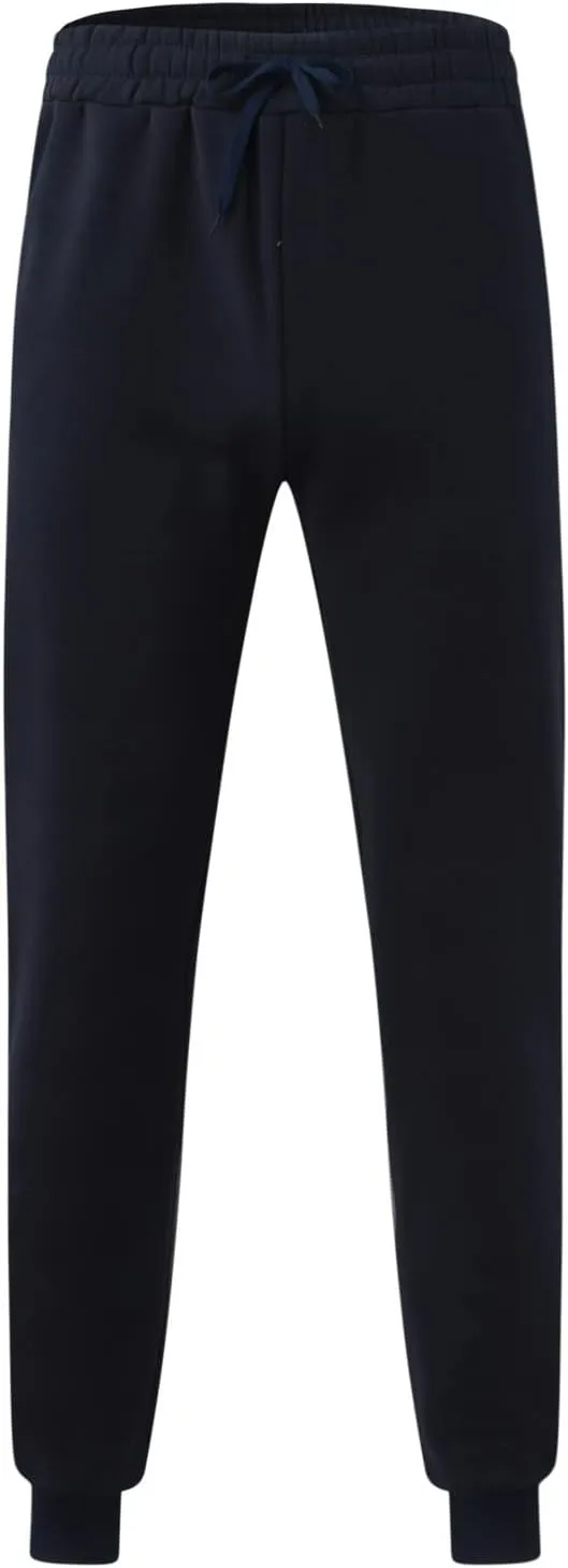 Cargo Pants for Men Relaxed Fit Joggers with Pockets Mens Workout Cargo Sweatpants Athletic Pants Open Bottom Joggers