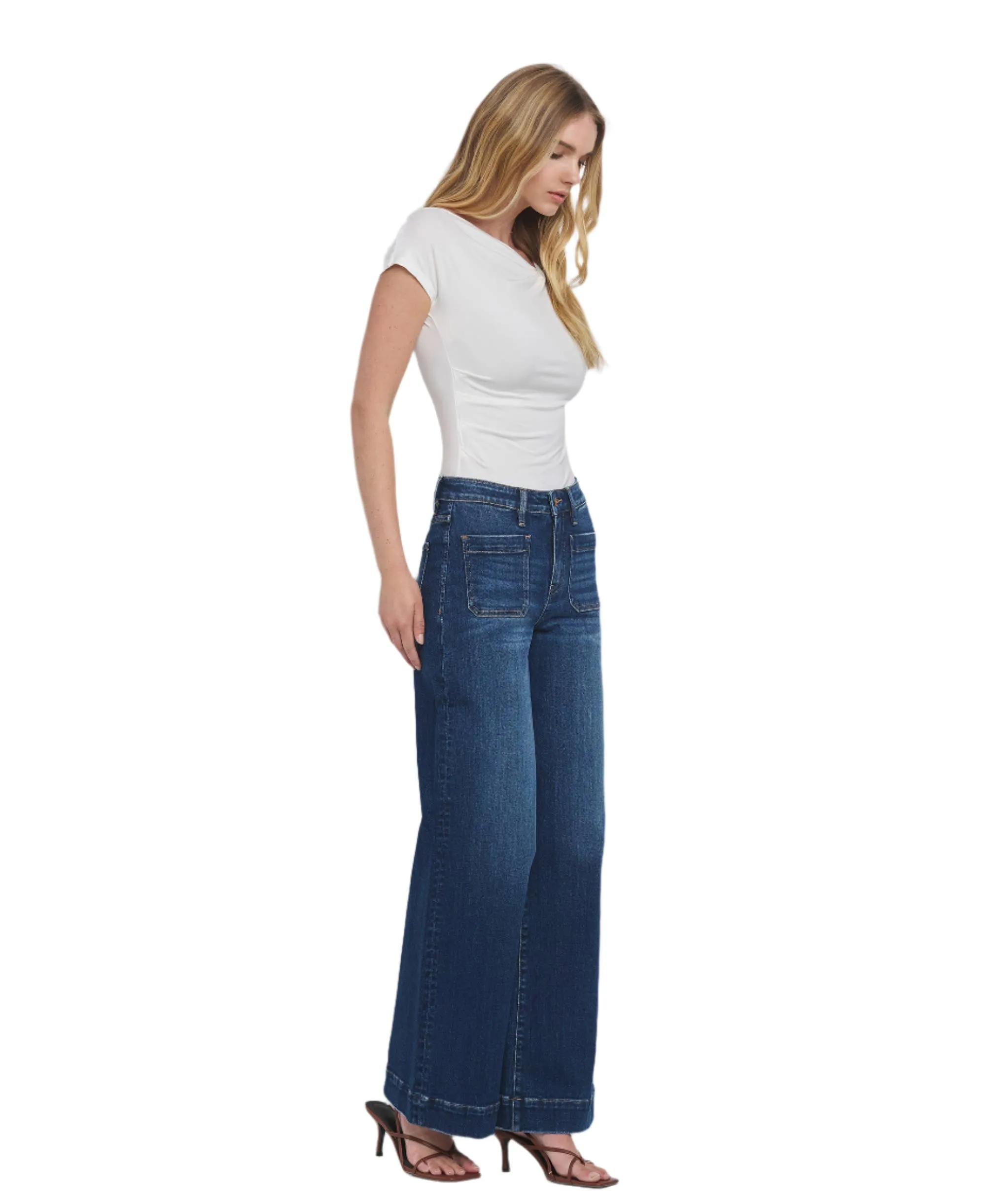 Dignity High Rise Trousers - Flying Monkey Jeans