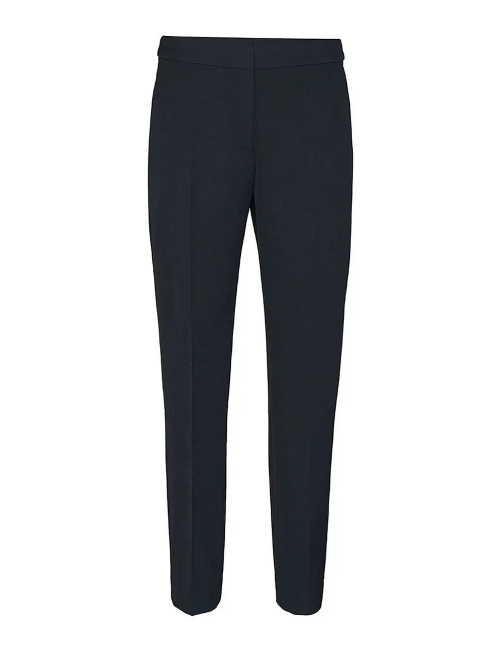 Fitted Straight Leg Trousers