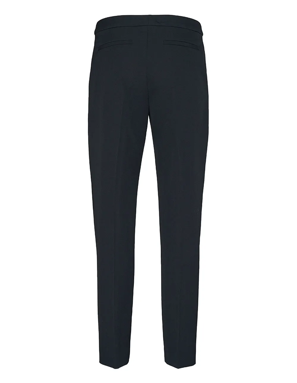 Fitted Straight Leg Trousers