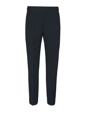 Fitted Straight Leg Trousers