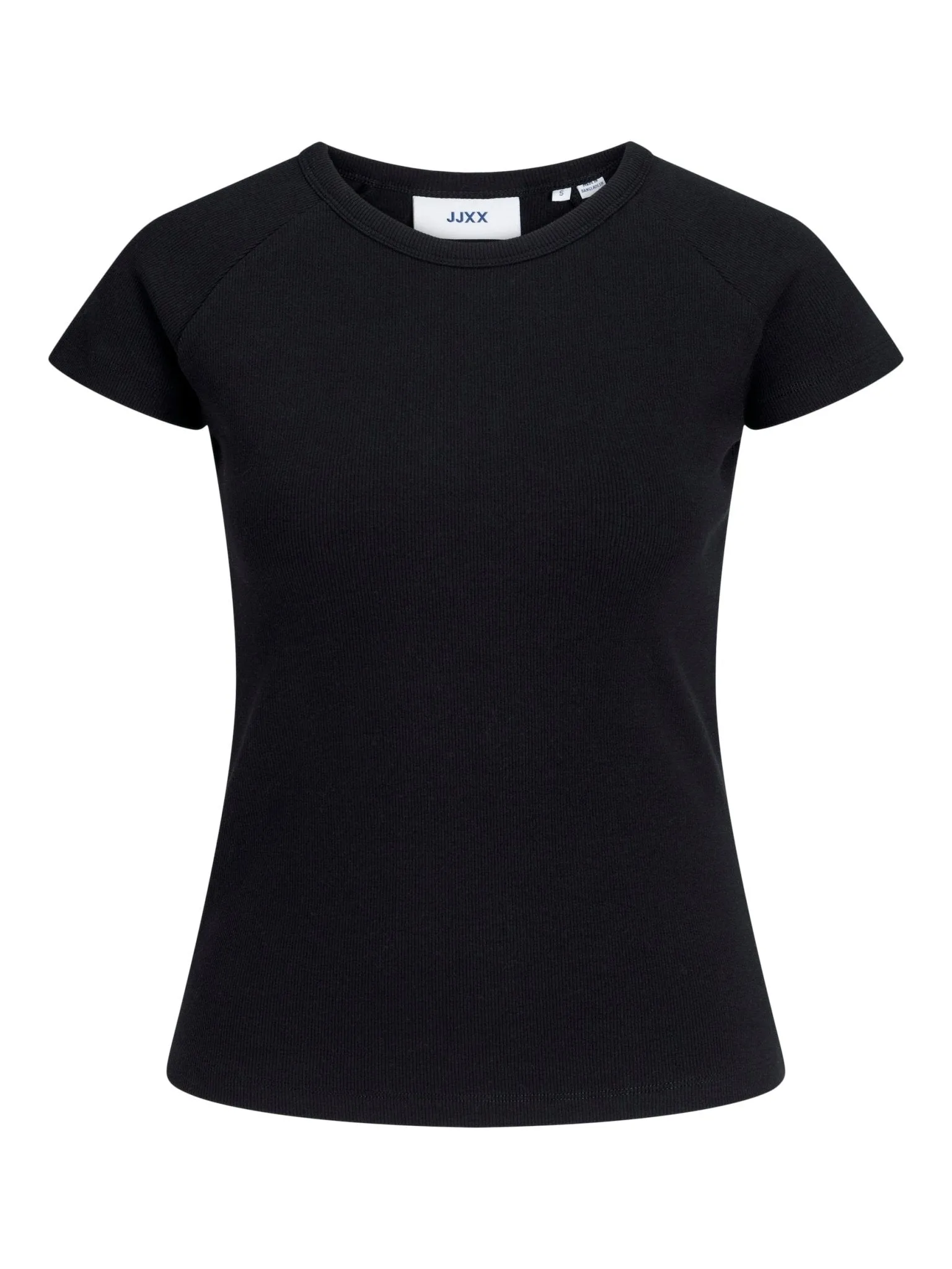 Friend Rib Tee Black