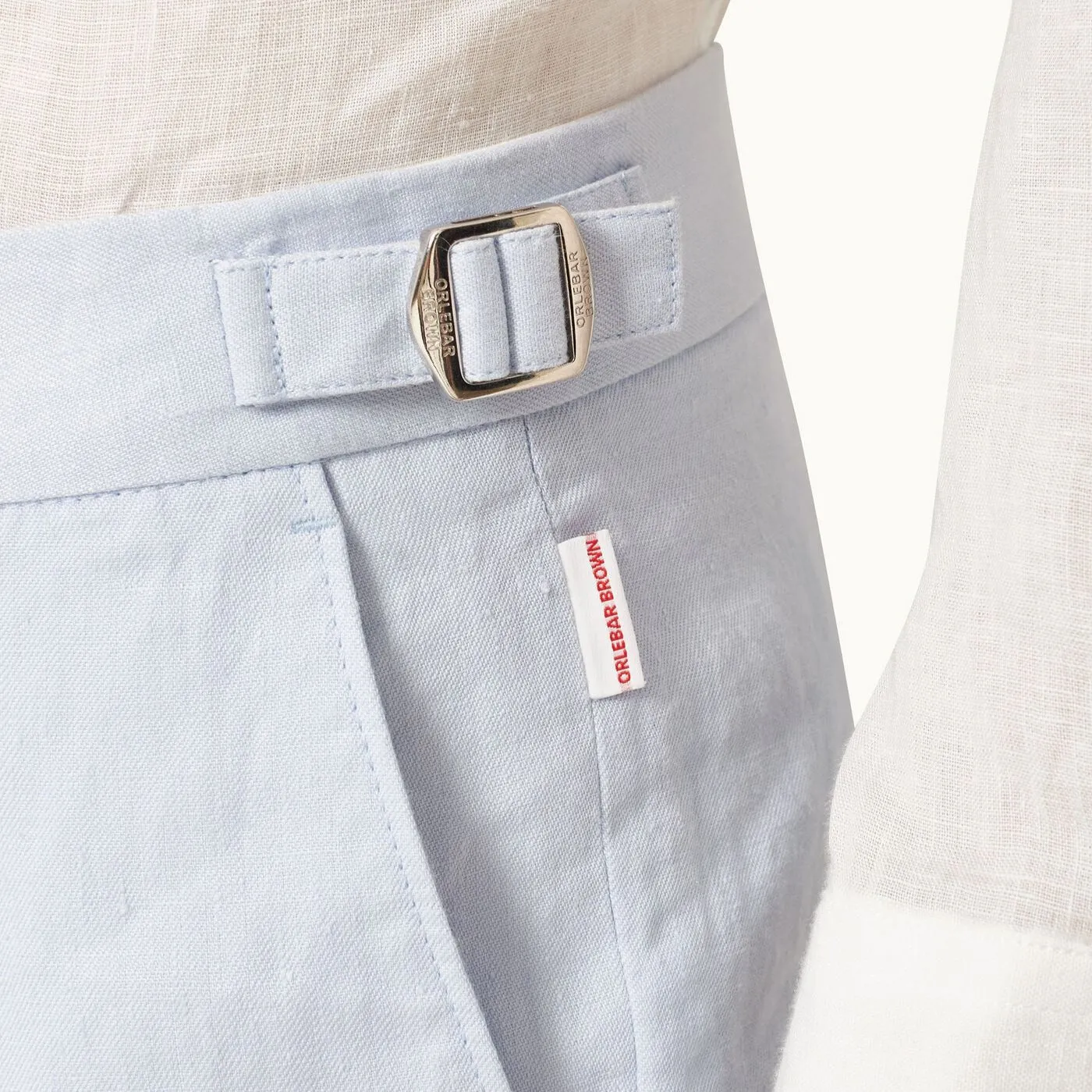 Hush Griffon Tailored Fit Linen Trouser
