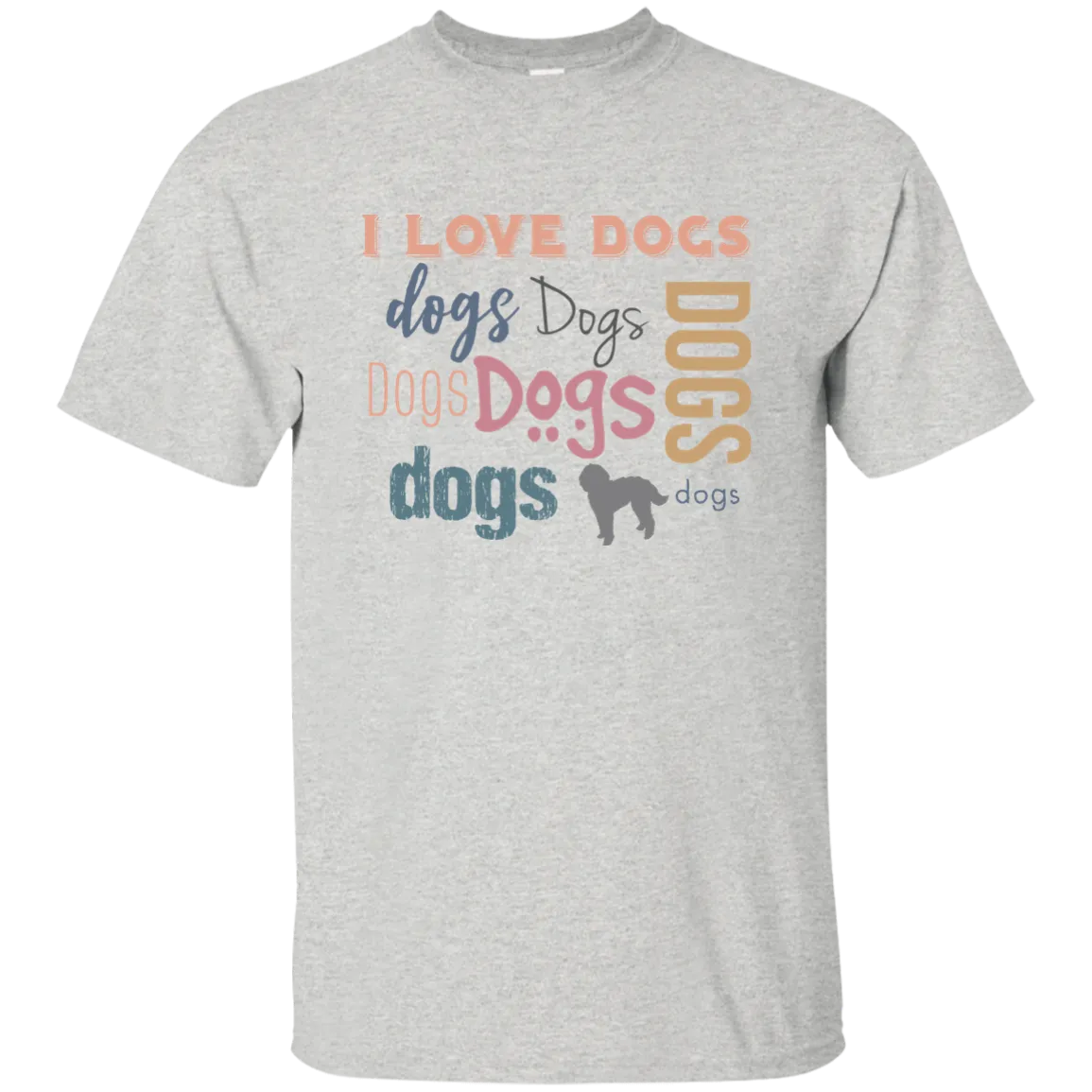 I Love Dogs (Basic T-Shirt)