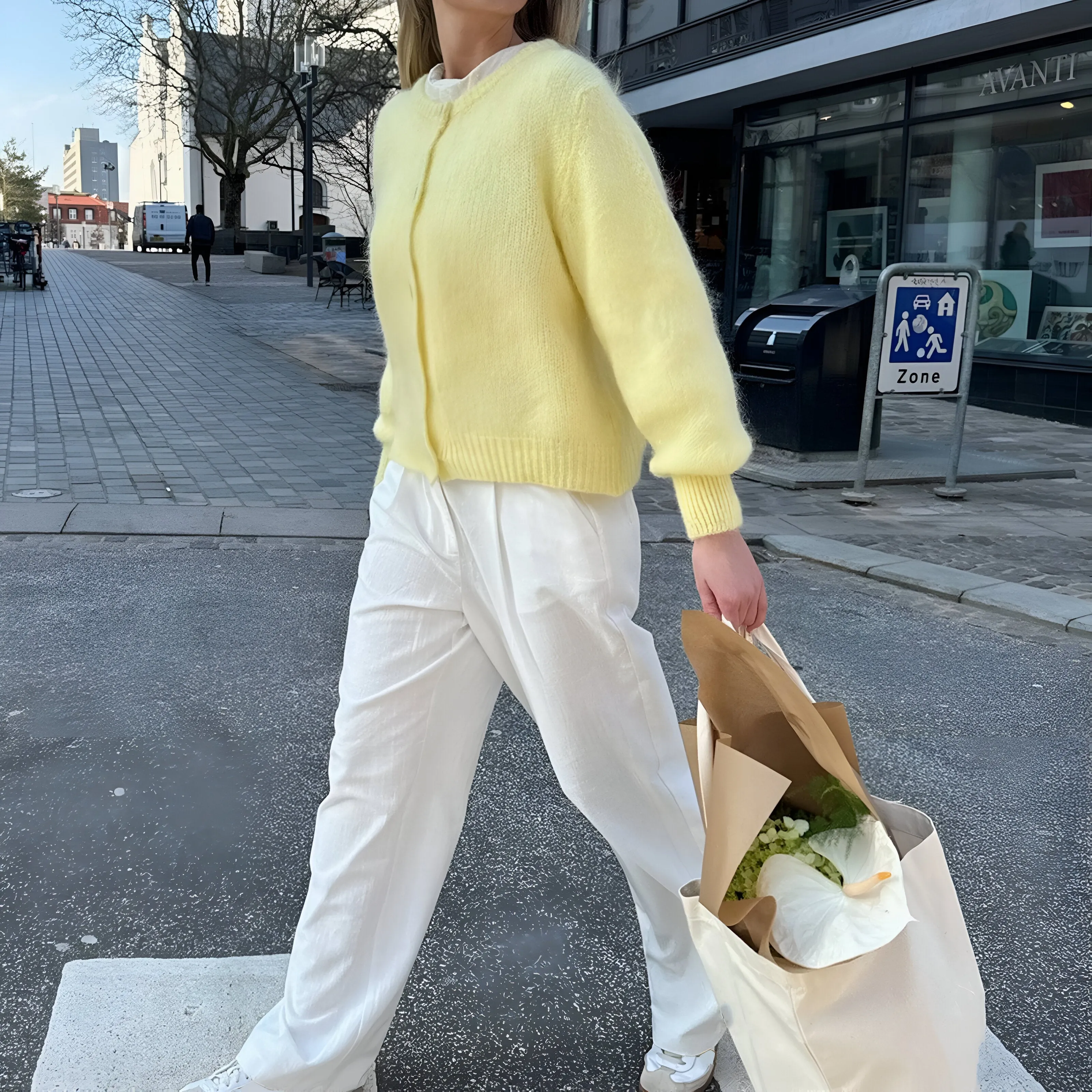 Ivyshape | Comfortable Cardigan With Buttons
