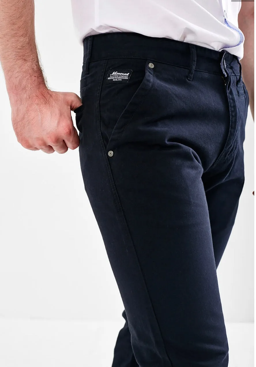 Jonnie Navy Regular Fit Chino 124097