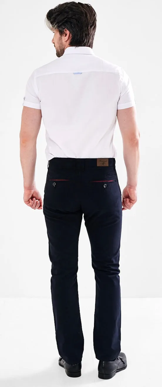 Jonnie Navy Regular Fit Chino 124097