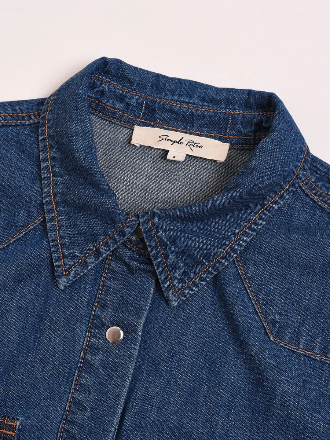 Layla Blue Denim Shirt