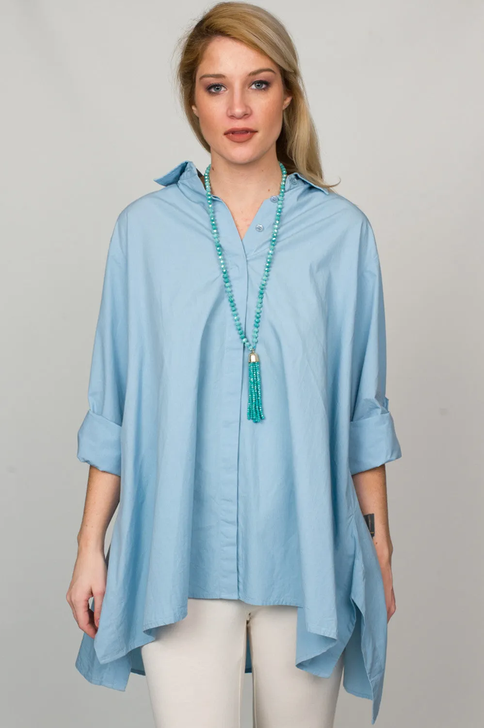 Long Sleeve Shirt with Flare