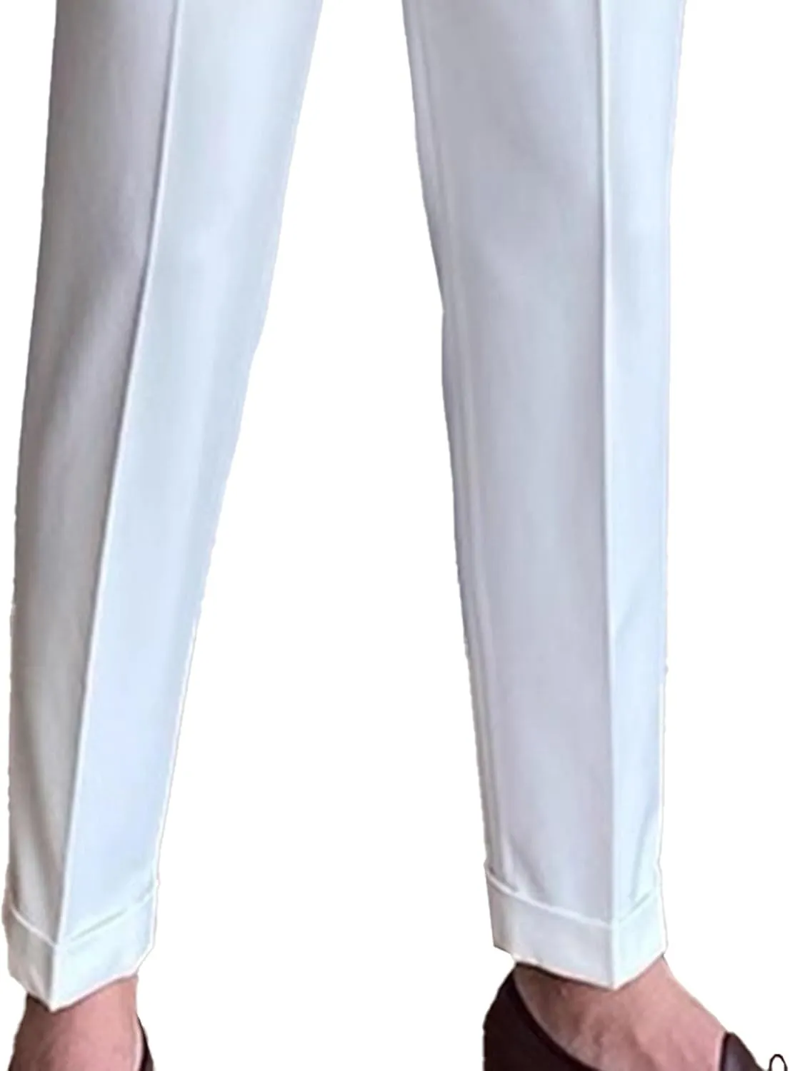 Men's Business Straight Leg Stylish Pants Solid Casual Regular Fit Trousers High Waist Comfort Outdoor Sweatpants