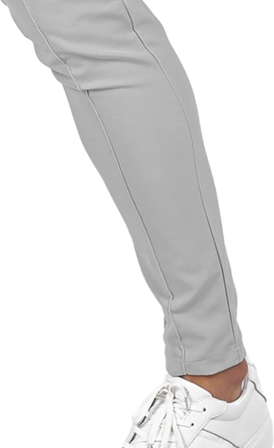 Men's Skinny Business Hiking Pants Slim Fit Outdoor Casual Trousers Comfort Lightweight Joggers Stylish Pants