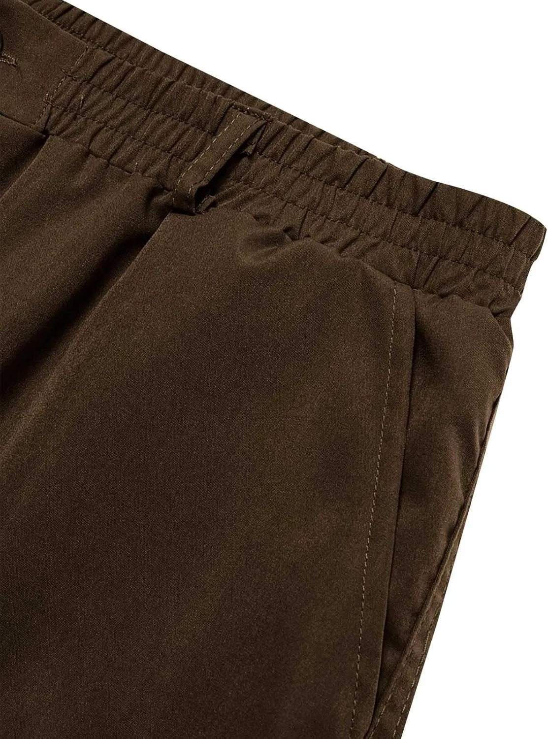 MIDOO Cargo Pants for Men Relaxed Fit Lightweight Travel Pants Breathable Athletic Fishing Active Joggers Zipper Pockets