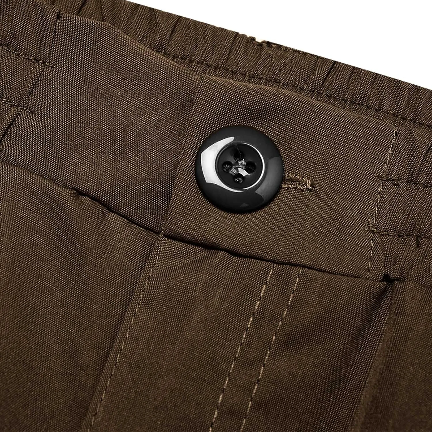MIDOO Cargo Pants for Men Relaxed Fit Lightweight Travel Pants Breathable Athletic Fishing Active Joggers Zipper Pockets