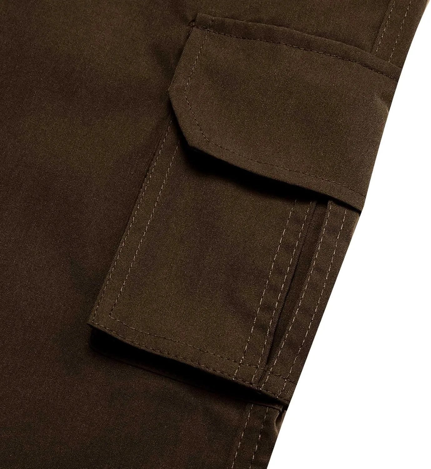 MIDOO Cargo Pants for Men Relaxed Fit Lightweight Travel Pants Breathable Athletic Fishing Active Joggers Zipper Pockets