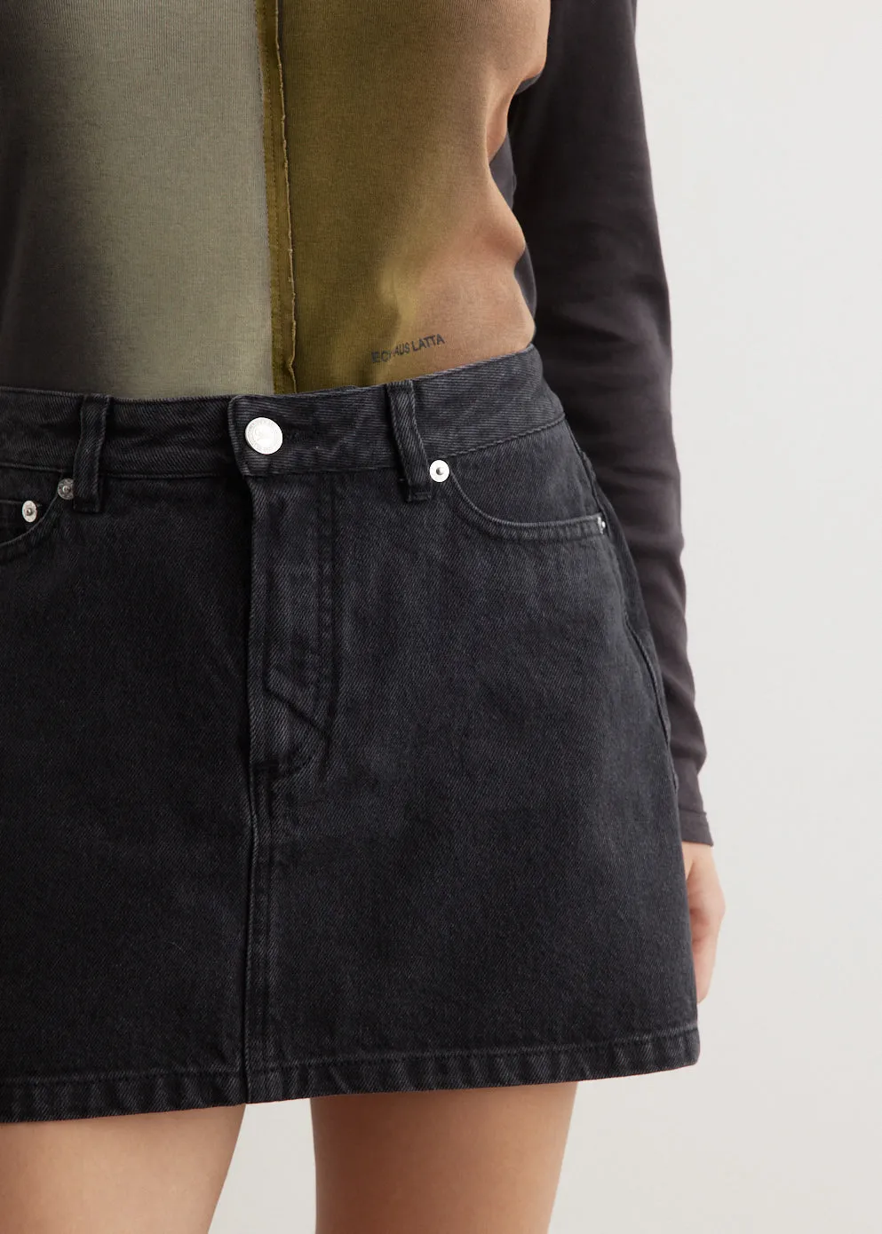 Mini Jupe Denim Skirt