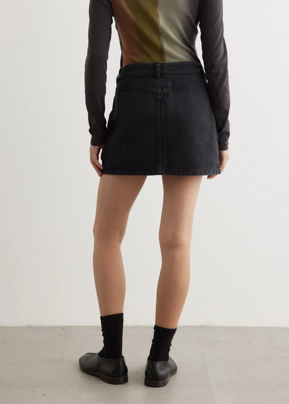 Mini Jupe Denim Skirt