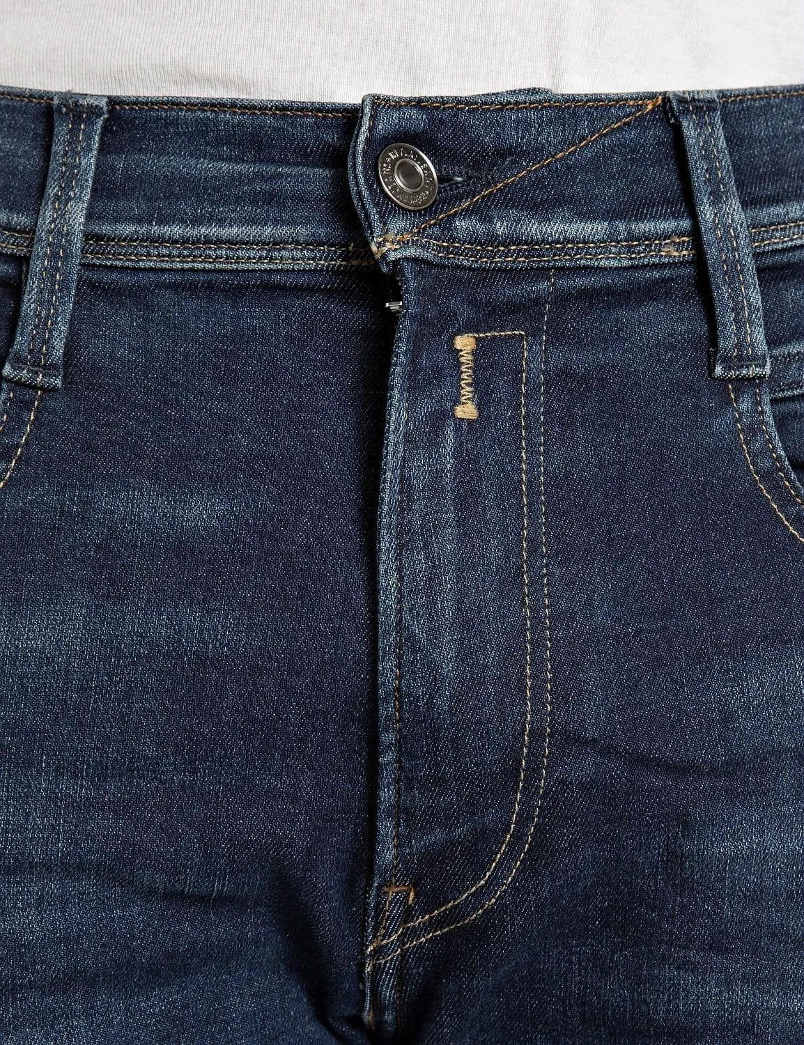 Replay Men's Anbass Slim-Fit Hyperflex Jeans with Stretch
