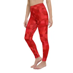 'ROJO' full-length yoga leggings