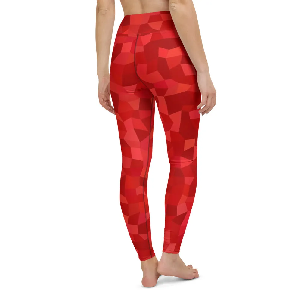 'ROJO' full-length yoga leggings
