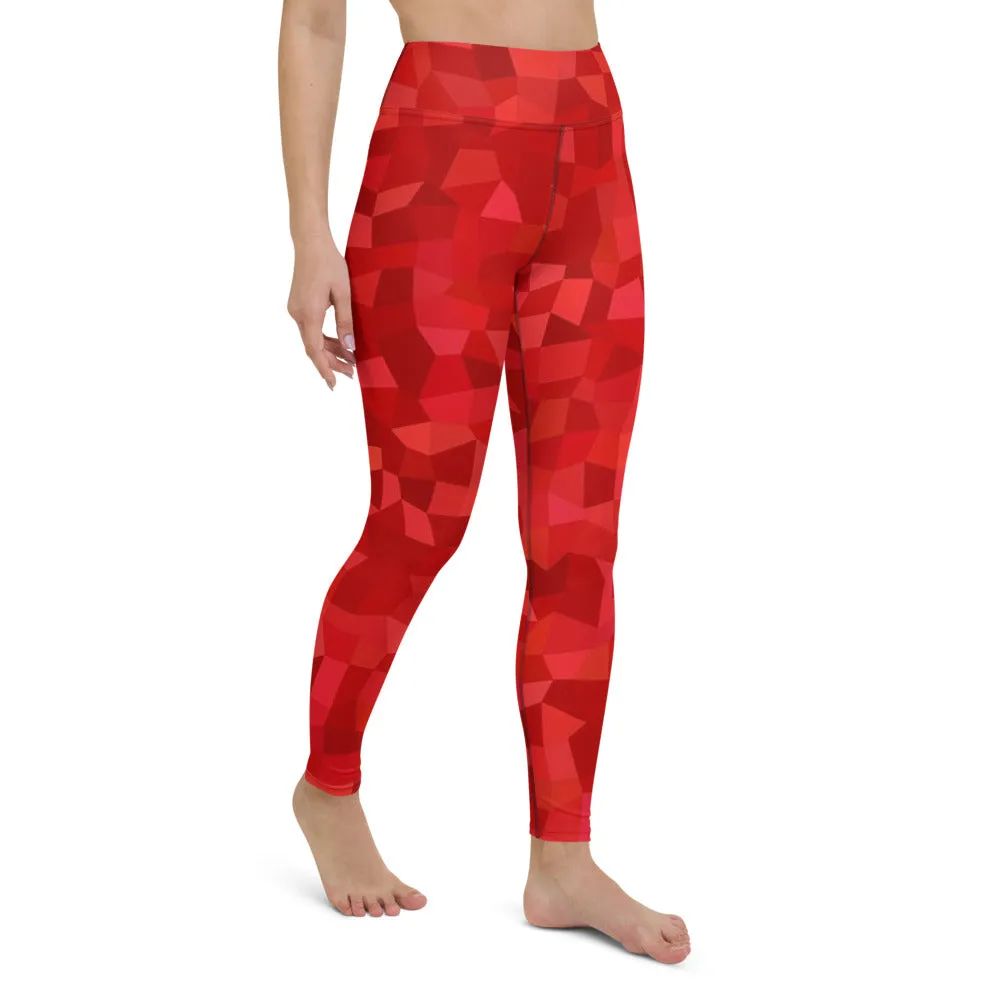 'ROJO' full-length yoga leggings