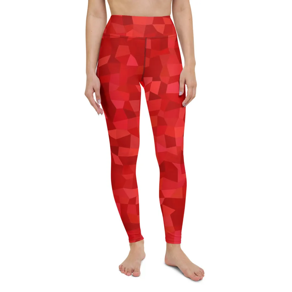 'ROJO' full-length yoga leggings