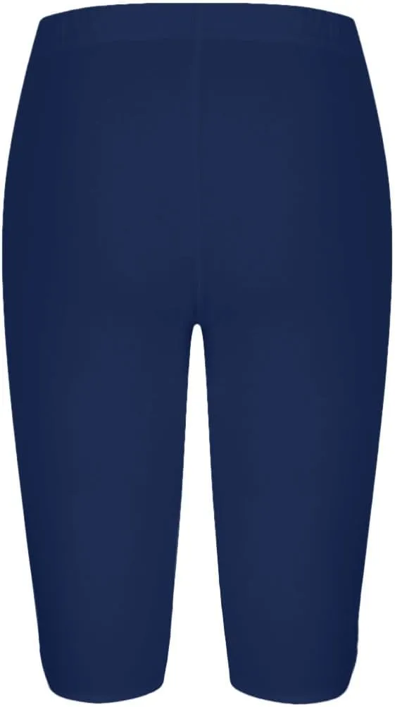 Sports Yoga Shorts for Women High-Waisted Solid Slim Fit Five-Point with Side Button Stylish Summer Casual Bottoms