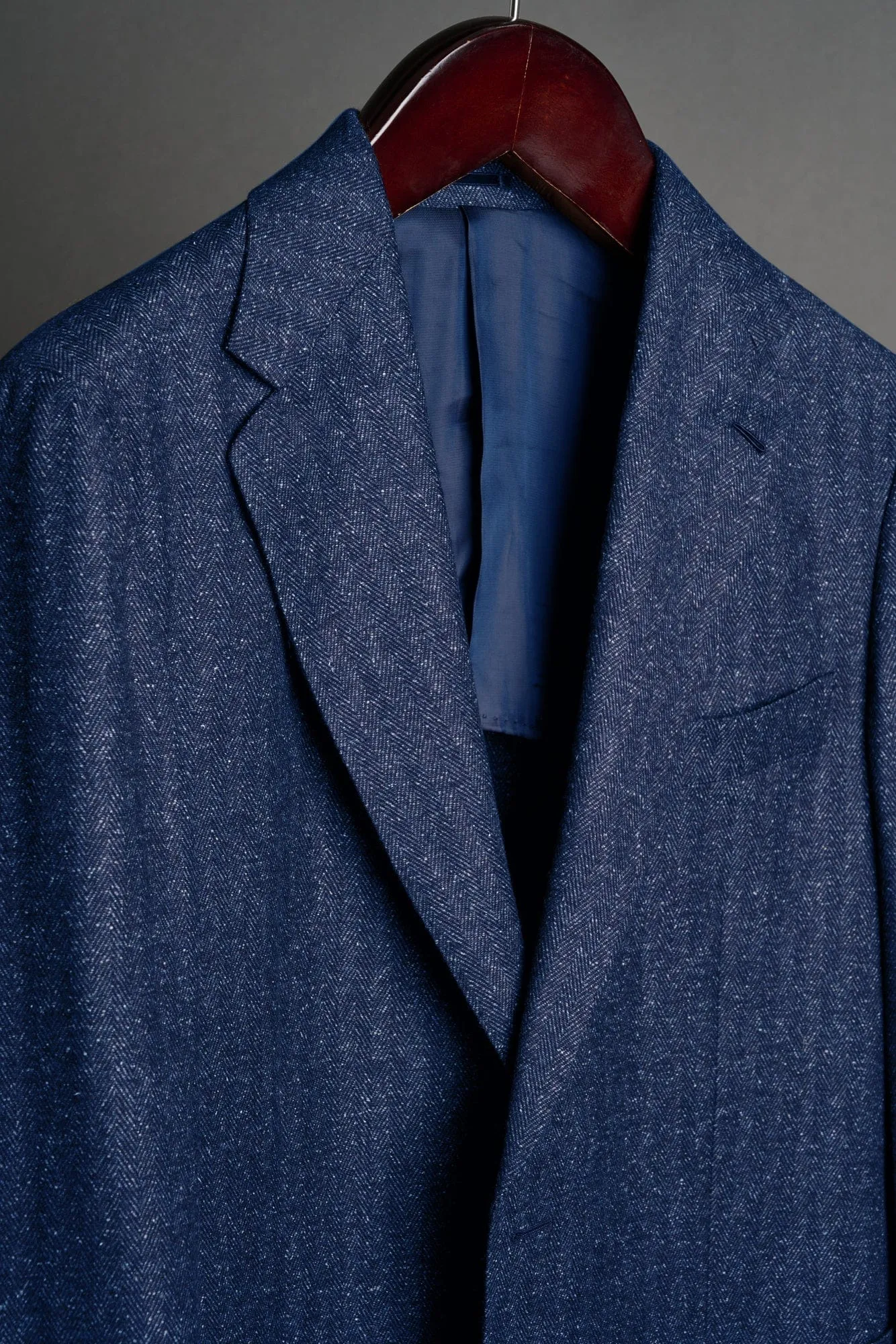 Summer Tweed Herringbone Jacket