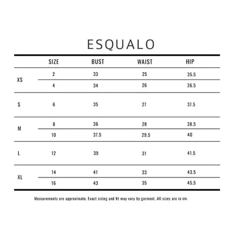 Suvi Split Hem Chino Trousers in Off White - EsQualo ESQ14043