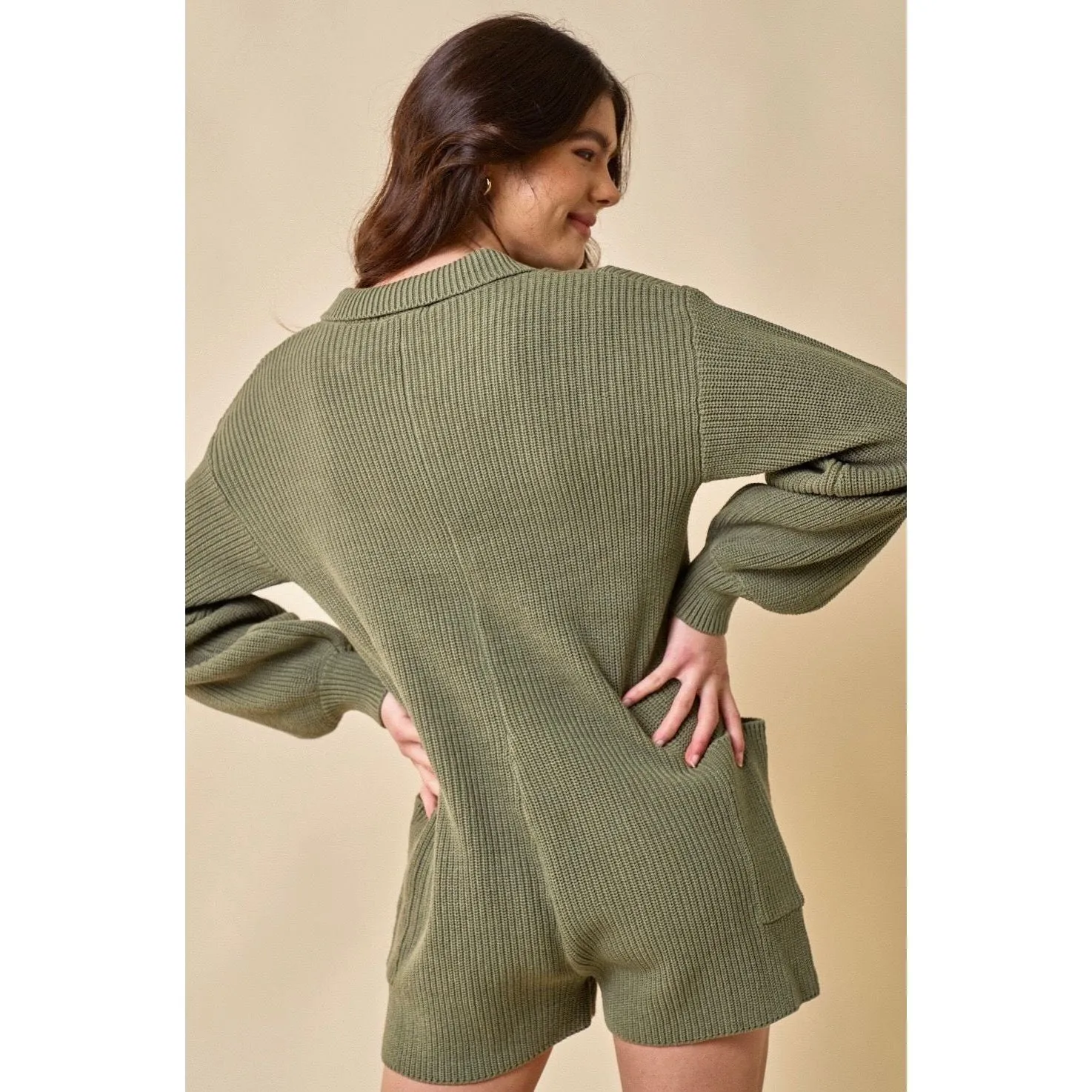 Sweater Romper