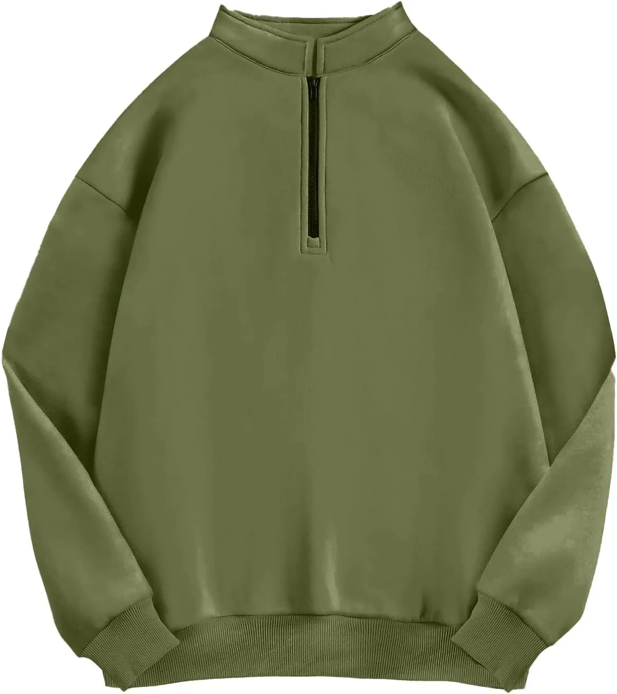 Sweatshirts For Women Long Sleeve Pullover Oversized Solid Color Hoodies Fleece Sweaters Fall Outfits Fashion Y2K Clothes