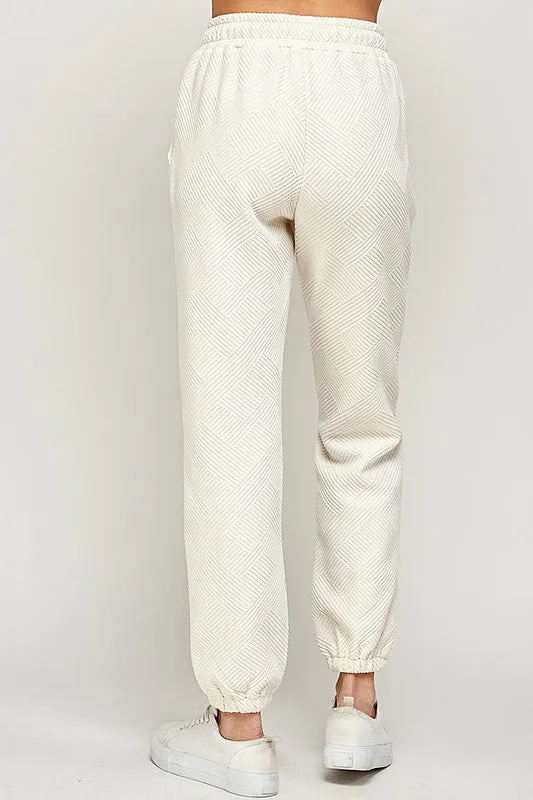 Textured Joggers