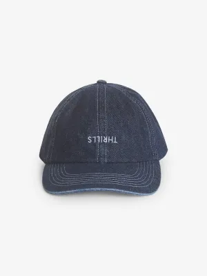 Thrills Denim 6 Panel Cap - Indigo Rinse