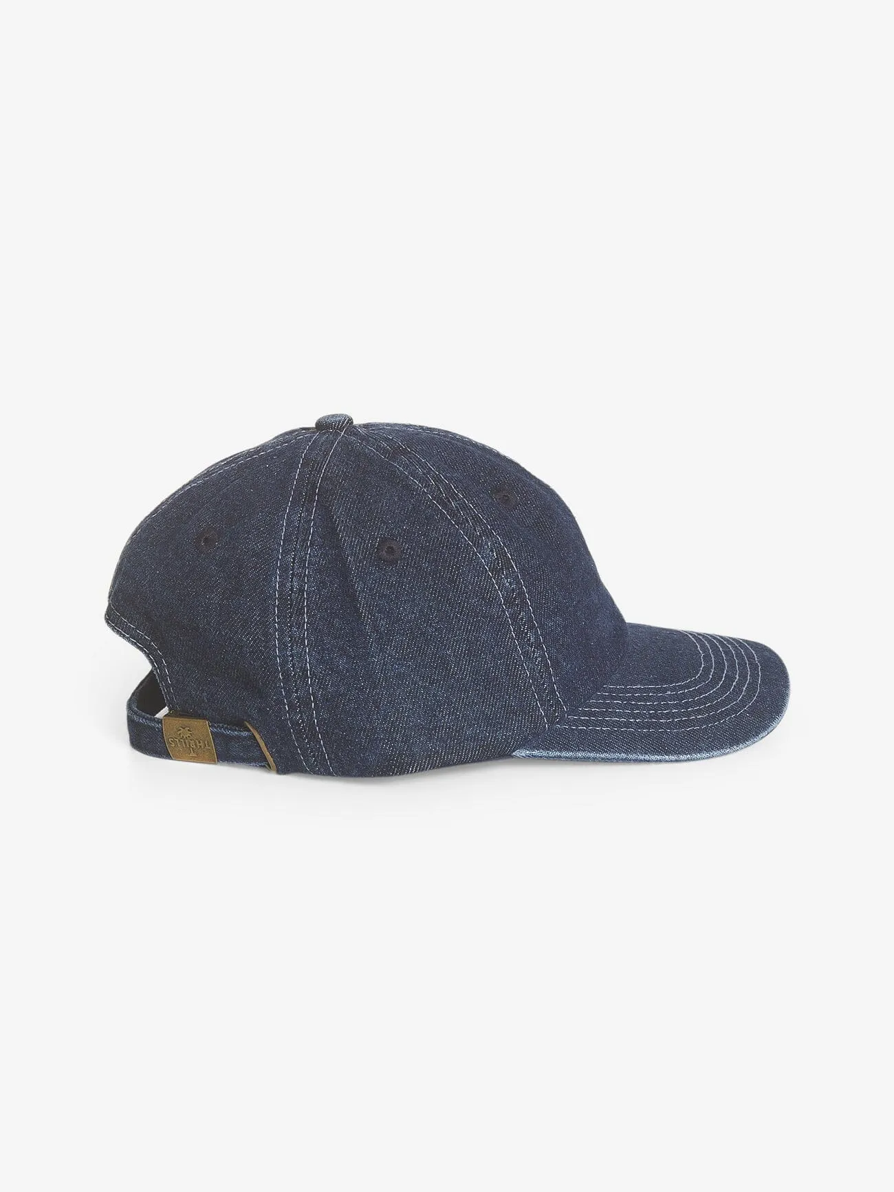 Thrills Denim 6 Panel Cap - Indigo Rinse