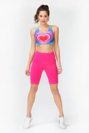 TLC Bike Shorts in Terez Pink
