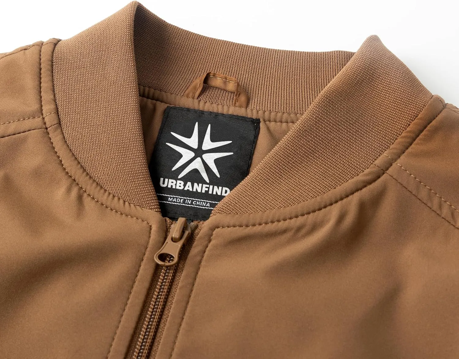 URBANFIND Men's Bomber Jackets Casual Lightweight Windbreaker Fashion Spring Fall Coats