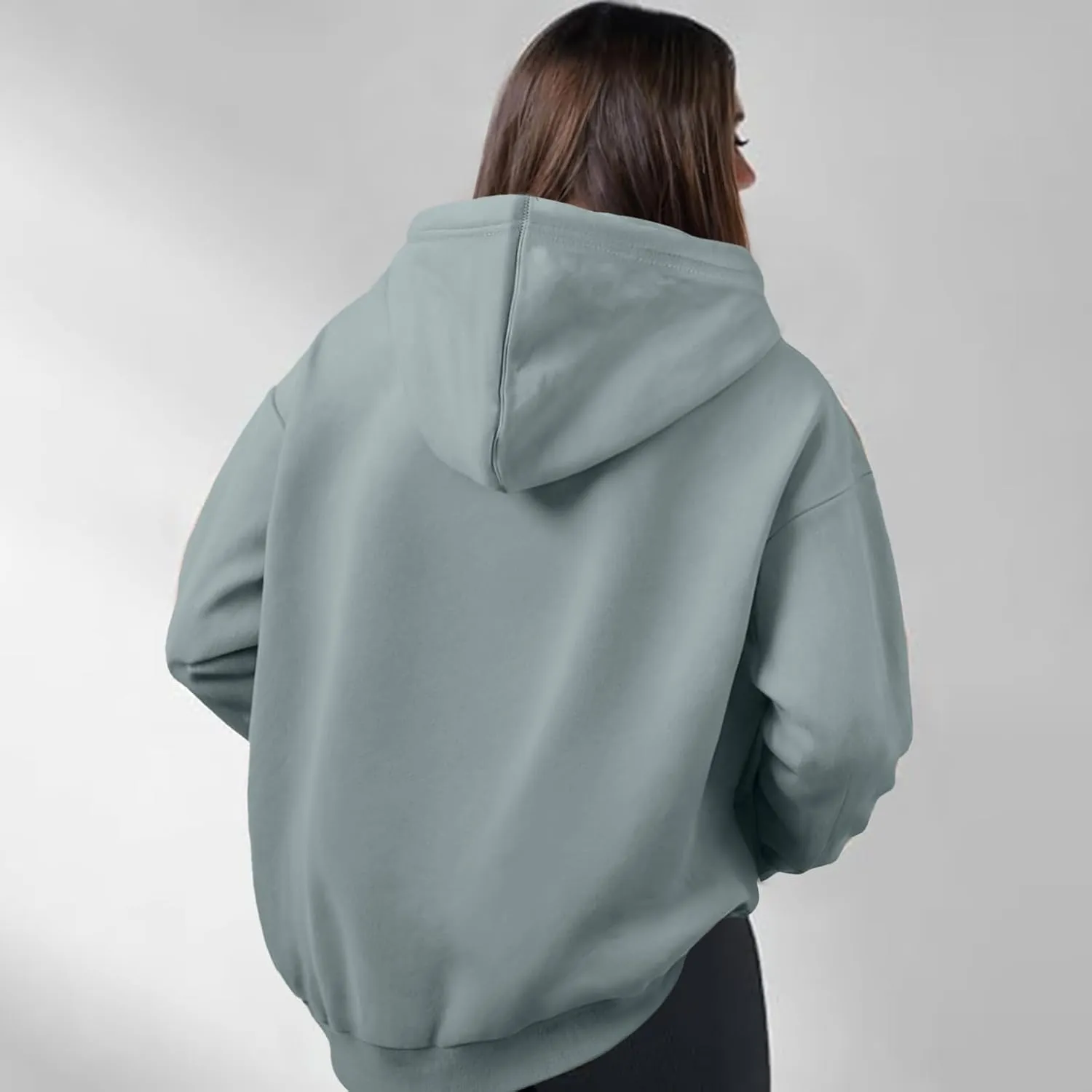 Womens Oversized Sweatshirts Pullover Hoodies Fleece Sweaters Long Sleeve With Pockets Winter Fall Outfits Y2k Clothes