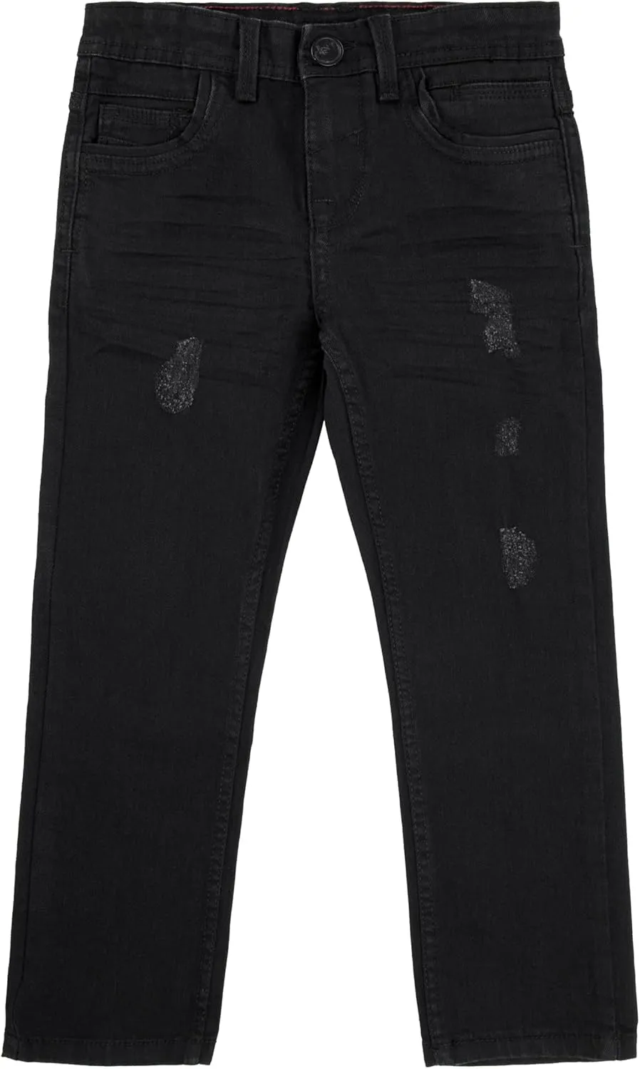 X RAY Boys Distressed Jeans (2T-16), Big Boy & Little Kids Stretch Slim Fit Pants, Ripped Denim Jeans for Boys