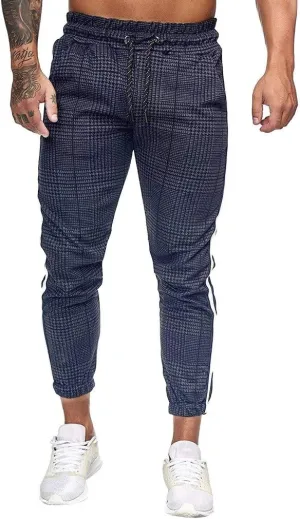XUETON Mens Slim Fit Jogger Pants Tapered Workout Running Track Pants Drawstring Striped Chinos Comfort Flat Front Golf Work Trousers Athletic Sweatpants for Jogging Hiking Exercise Gym Workout Navy XUETON Mens Slim Fit Jogger Pants Tapered Workout Running Track Pants Drawstring Striped Chinos Comfort Flat Front Golf Work Trousers Athletic Sweatpants for Jogging Hiking Exercise Gym Workout Navy